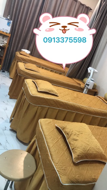 Ga trải giường spa