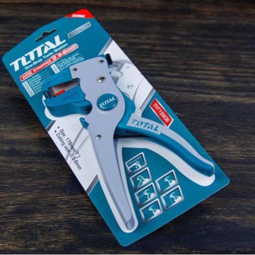 Kìm kiềm tuốt dây điện mỏ quạ TOTAL 7inch THT15606 HWSP15608
