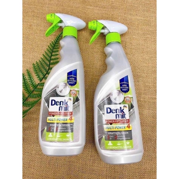 XỊT VỆ SINH BẾP TỪ, NHÀ BẾP ĐA NĂNG DENKMIT MULTI POWER4 750ml-Hàng nhập khẩu Đức