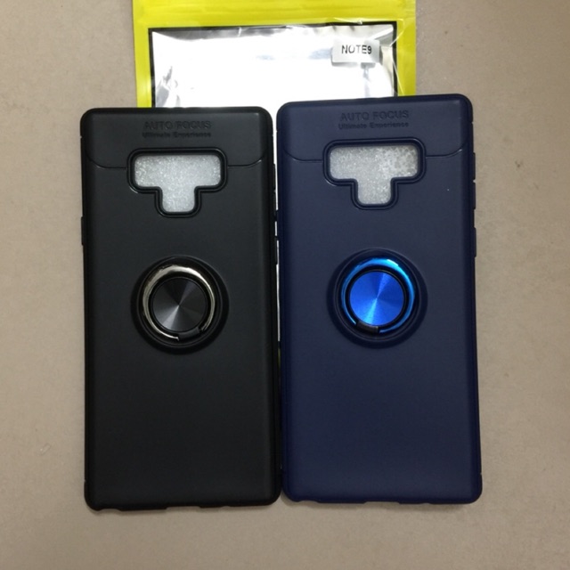 Ốp lưng Galaxy Note 9 Auto focus kiêm nhẫn iring( Chống sốc )