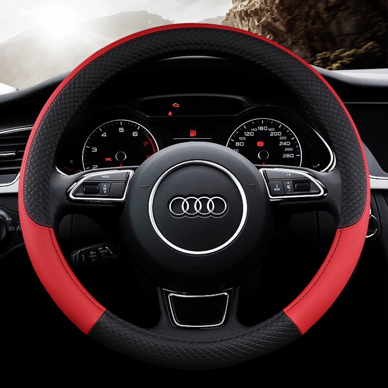 Vỏ Bọc Vô Lăng Xe Hơi Audi A4L A6L A3 A1 Q2 Q3 Q5 Q7 Q8 A5 A7 A8L B6 B7 B8