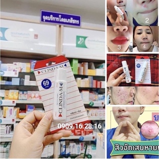 Kem chấm mụn,kem xẹp mụn clinda_m thái lan