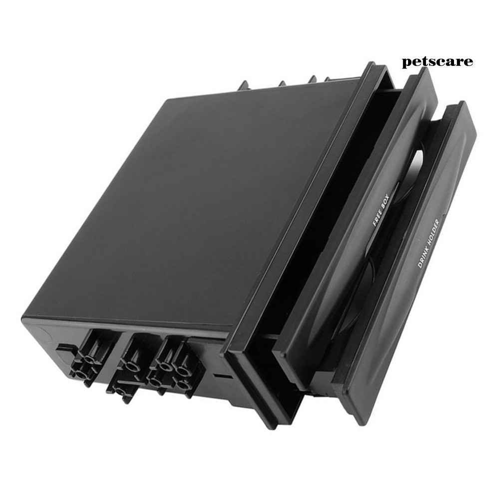 Hộp đựng ly uống nước 2 tầng bằng chất liệu nhựa dùng trong xe hơi