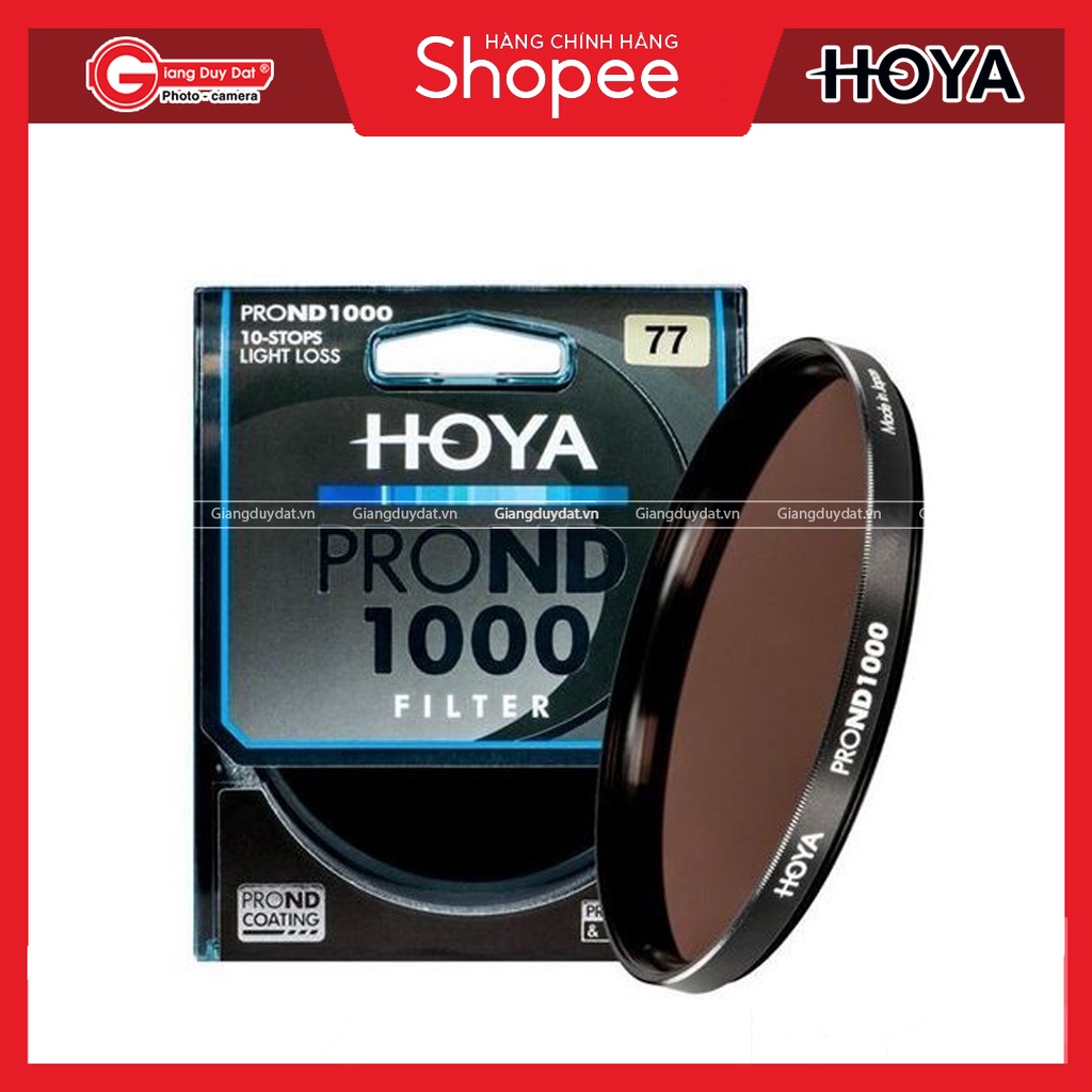 Kính lọc Hoya Pro ND-1000 - Chính Hãng