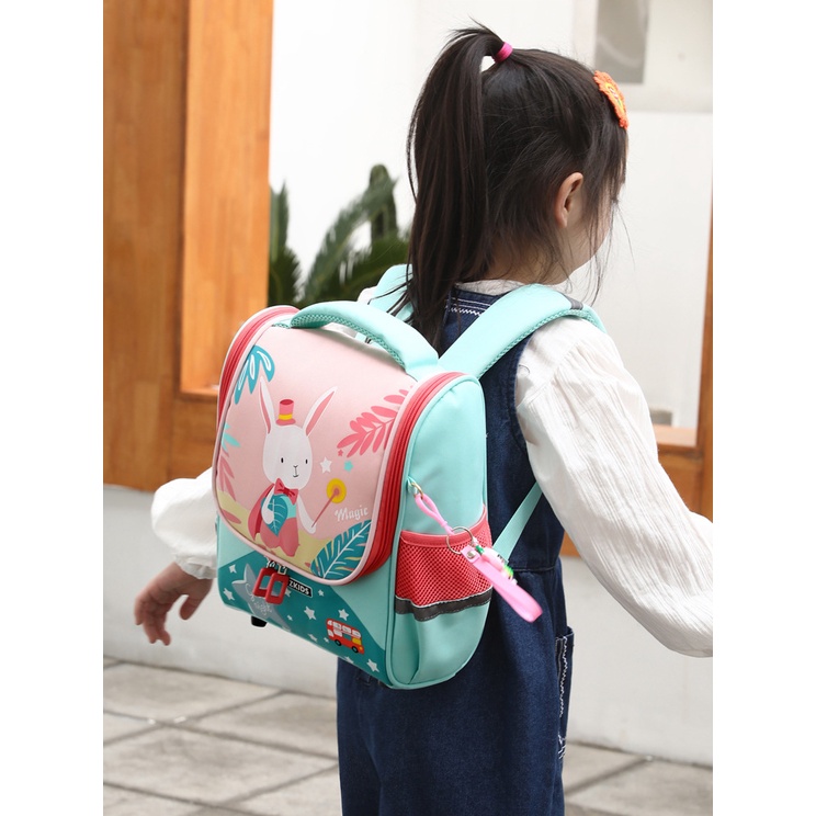 (BLTE22) Balo trẻ em hình con Thỏ cho bé gái 3 tuổi, balo mẫu giáo