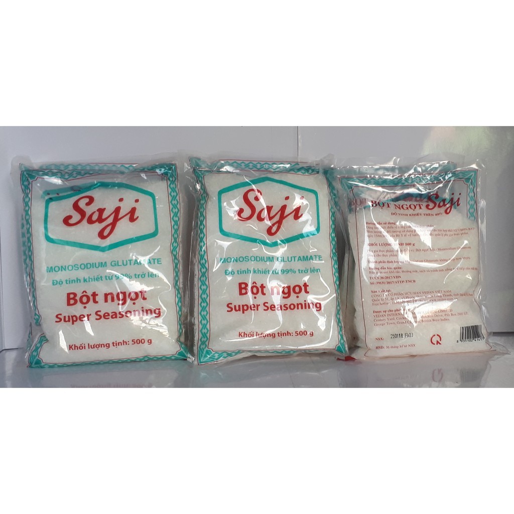 Bột ngọt Sagi tinh khiết 500gr