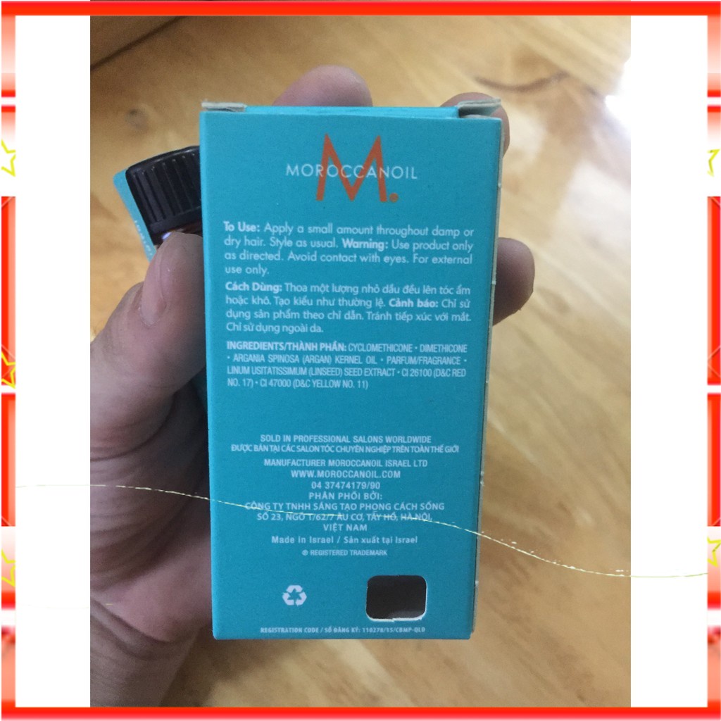 💖💖Tinh Dầu Dưỡng Tóc Moroccanoil Treatment 25ml