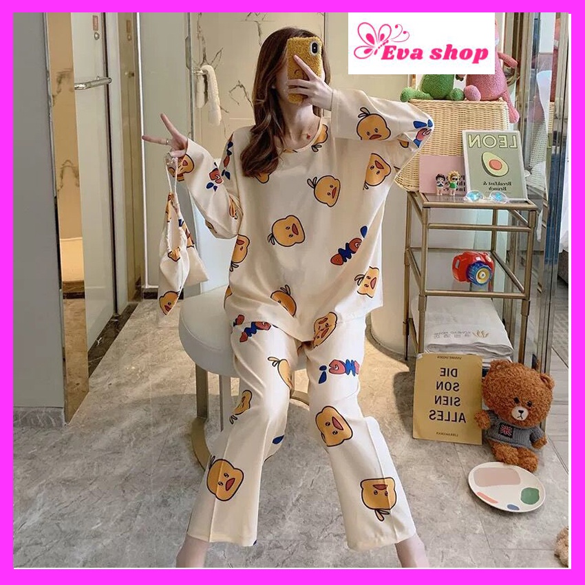 Đồ ngủ nữ, đồ bộ pijama nhiều họa tiết dễ thương hàng Quảng