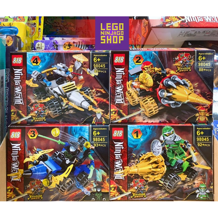 Lego Ninjago Ultra 64 - 95 chi tiết giúp Bé Kiên Trì, Luyện Trí Nhớ, Tăng Khả Năng Tư Duy Và Phát Triển Trí Não