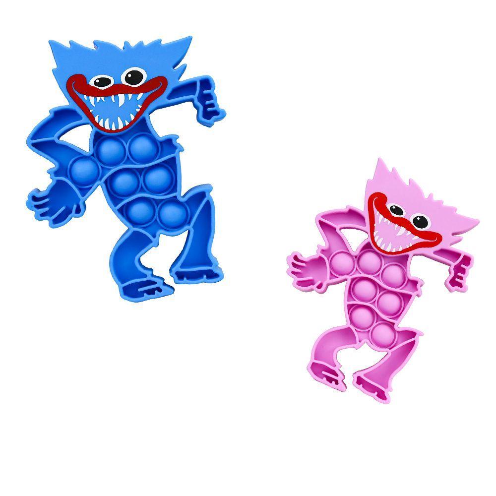 Rebuy1 Đồ Chơi Fidget Spinner BằNg Silicon HìNh Anime Huggy Wuggy ThờI Trang LàM Quà Sinh NhậT