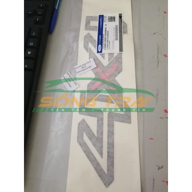 Tem chữ 4x4 Ford Ranger giá 1 cái