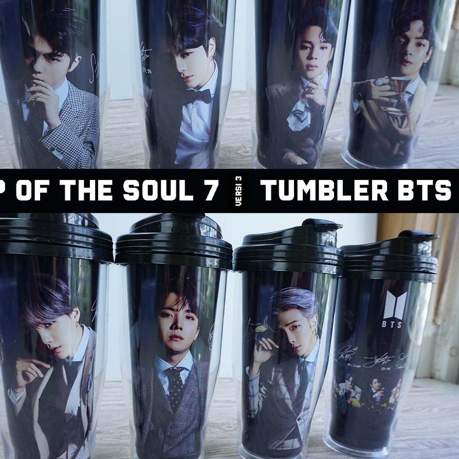 Bình Đựng Nước Hình BT21 4.4 TUMBLER BTS BANGTAN (MAP OF THE SOUL 7 Phiên Bản 3)