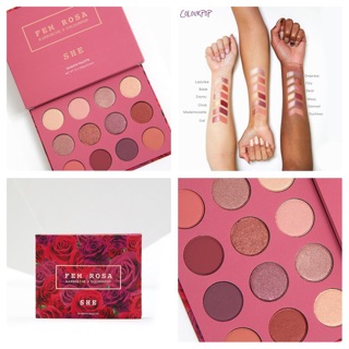 Bảng Phấn Mắt Colourpop - FEM ROSA