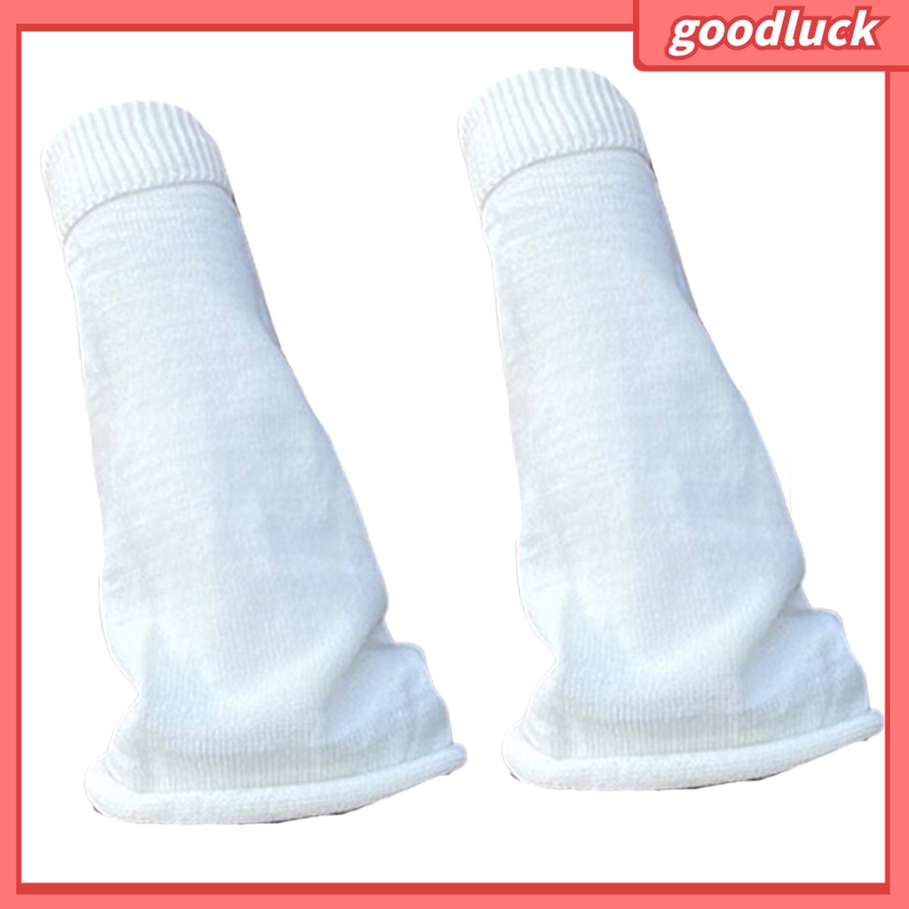 1 Đôi Tất Dệt Kim Ống Rộng Màu Trơn Giữ Ấm Chân Mùa Thu Đông Phong Cách Nhật Bản Cho Nữ