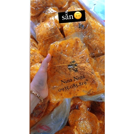 Bánh tráng khô gà