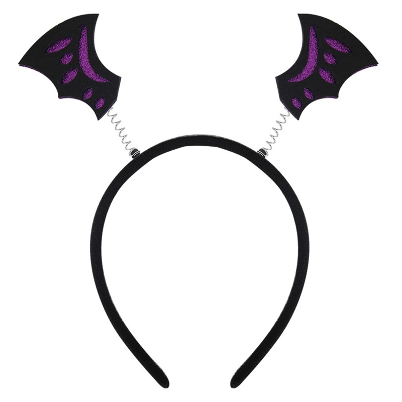 Băng Đô Cài Tóc Hình Cánh Bí Ngô Cho Tiệc Halloween