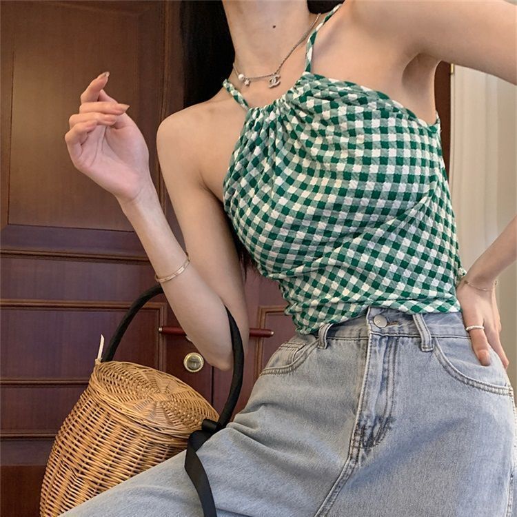 Áo Hai Dây Hở Lưng Thời Trang Mùa Hè 2022 Quyến Rũ Cho Nữ