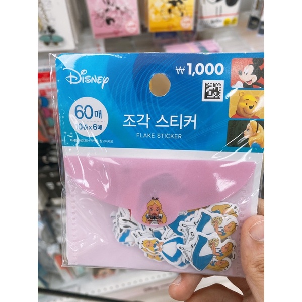 Stickers các nhân vật Disney x Daiso Hàn Quốc