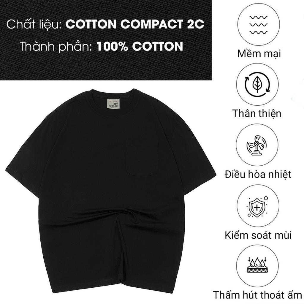 Áo Thun Nam Đơn Giản Tay Ngắn Cổ Tròn Thời Trang Thương Hiệu Y2010 The Style Of No Style 50 22091 |YaMe|