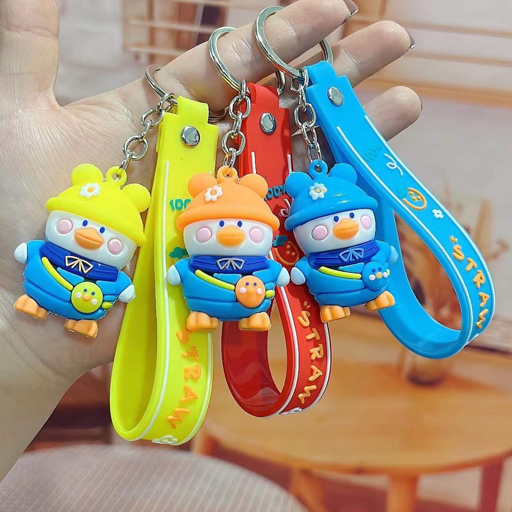Set 4 Móc Chìa Khóa Nhiều Mẫu Hoạt Hình Bán Buôn Sỉ