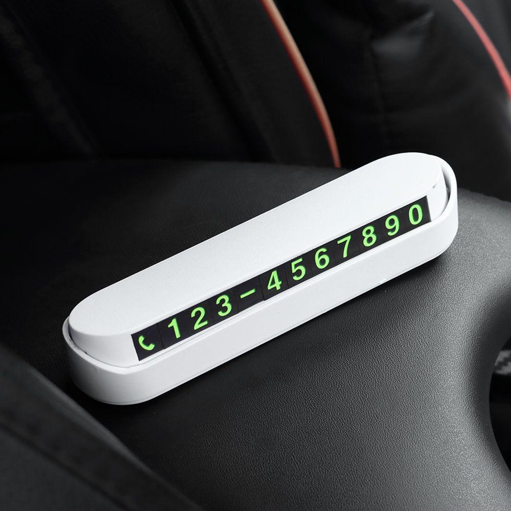 WTTLE Thẻ Đỗ Xe Hơi Tạm Thời Ghi Số Điện Thoại Tiện Dụng