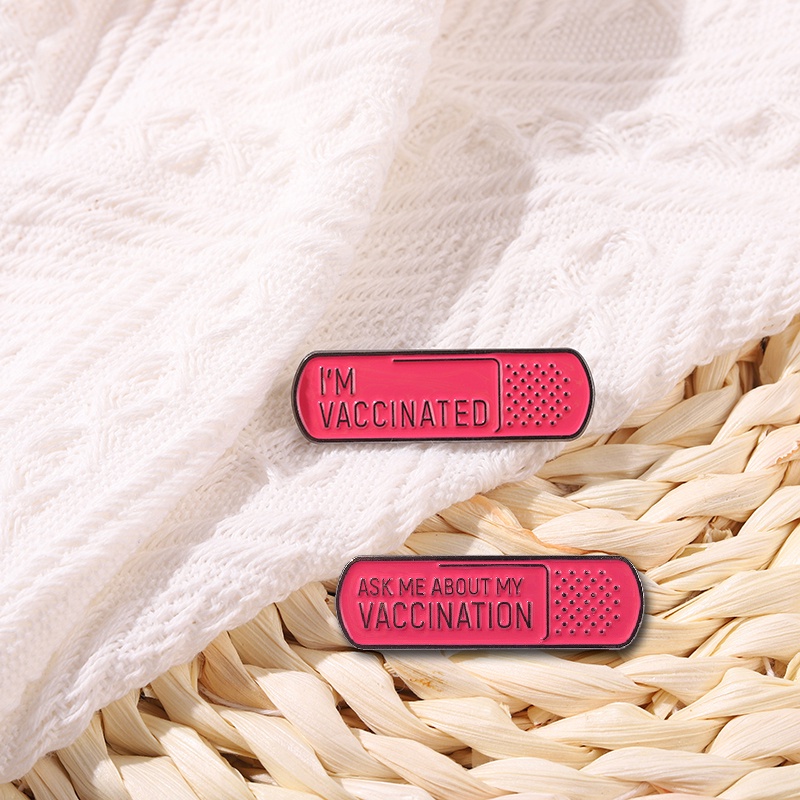 Huy hiệu cài áo bằng kim loại tráng men họa tiết câu từ tiếng Anh cá tính thích hợp làm quà cho bé trai