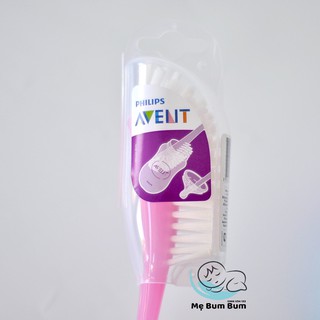 Cọ lau chùi, rửa bình sữa Avent 360 độ [To, cứng, chắc chắn] [Lau được bên trong núm]