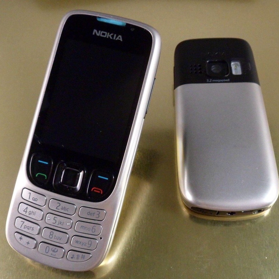 Điện Thoại NOKIA 6303 Main Zin Đầy Đủ Pin Sạc,BH 12 Tháng