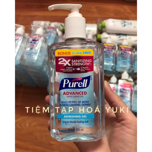 Gel Rửa Tay Khô Diệt Khuẩn Purell 295ml - Hàng Mỹ chính hãng