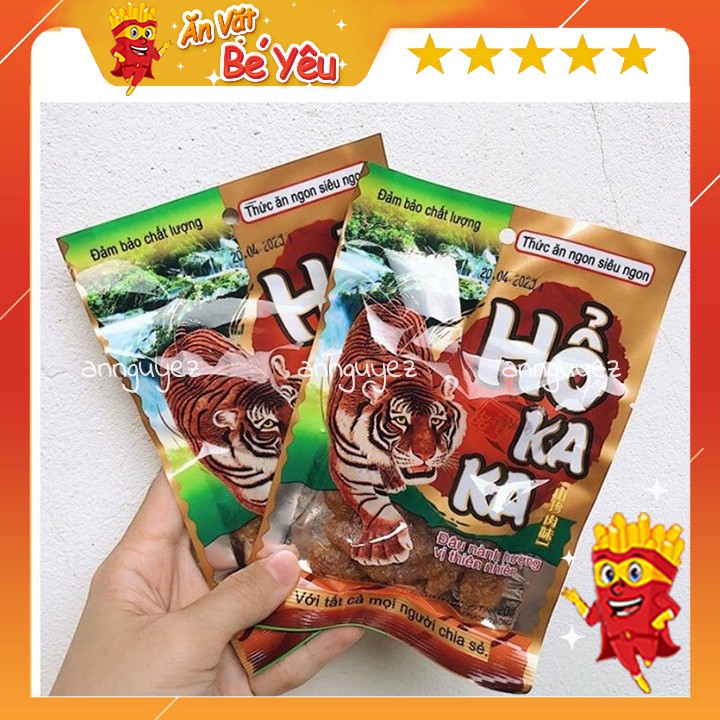Hổ kaka - chua cay vị thơm ngon vị thịt hổ Kaka snack chua cay, đồ ăn vặt, ăn vặt tuổi thơ cổng trường