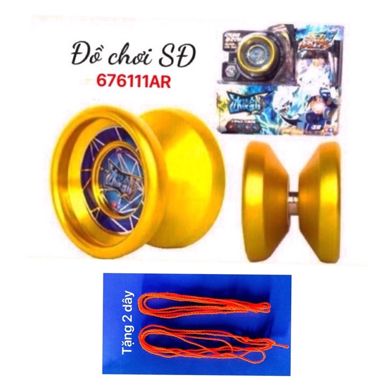 Yoyo vàng  676111A vàng - tặng 2 dây yoyo