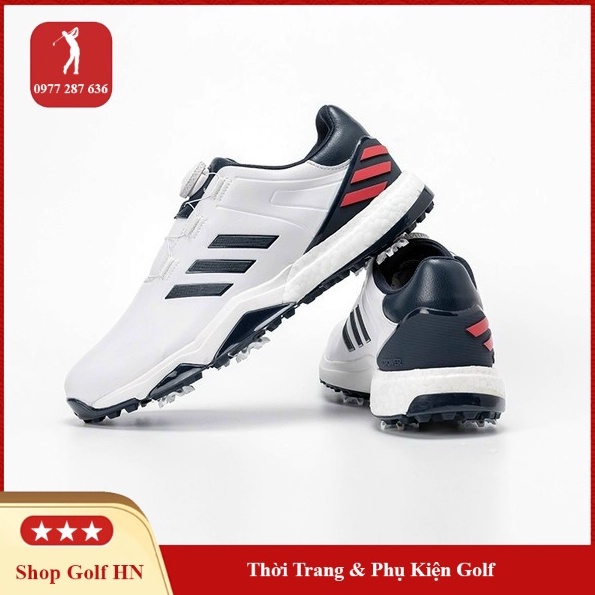 Giày Golf Nam Adidas đế đinh êm chân chống nước tốt GN001