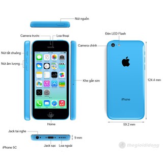 Điện Thoại Iphone 5C Mới 99%