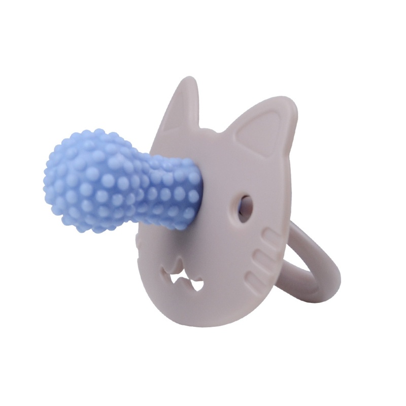 Núm Ti Giả Bằng Silicon Họa Tiết Hoạt Hình Dễ Thương Cho Bé Sơ Sinh