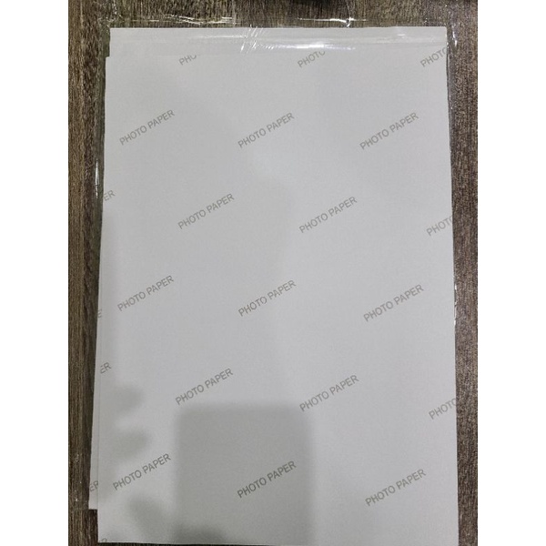 Giấy decal in ảnh A4 photo paper mặt bóng ĐL 115- 135 gsm 50 tờ / tập - giấy decal in tem mác bóc dính