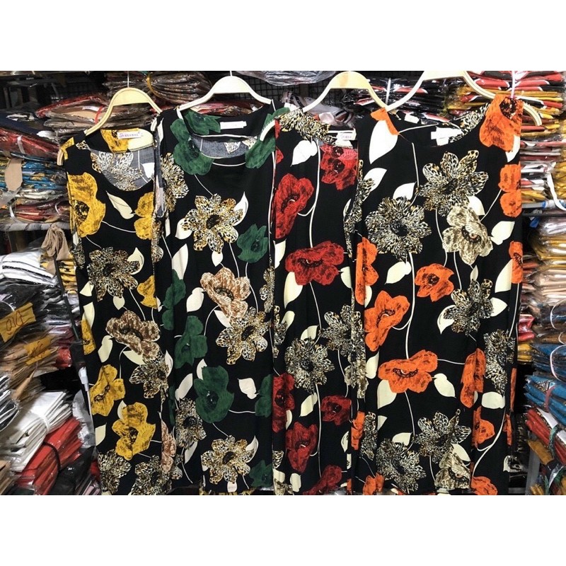 Váy lanh thái mềm mát cho nữ 40-70kg