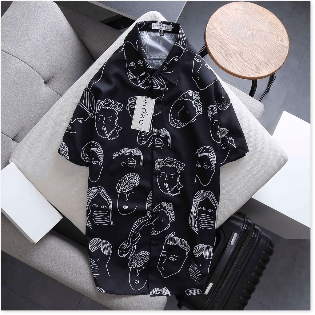 SIÊU PHẦM HOT HÈ ÁO SƠ MI NAM CỰC CHẤT CỰC PHONG CÁCH , HOẠ TIẾT ĐỘC LẠ KME FASHION
