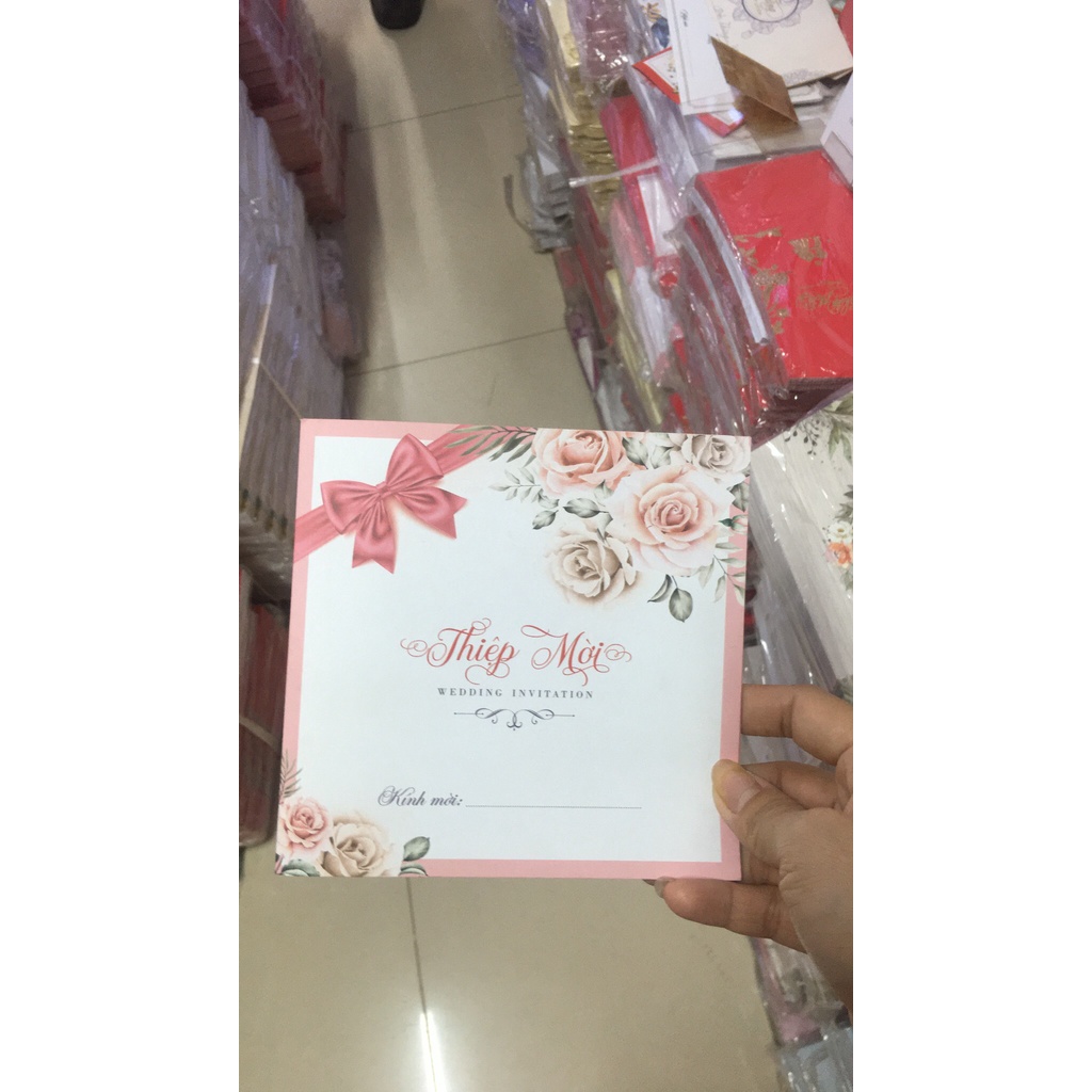 In thiệp cưới 1k - mẫu thiệp cưới