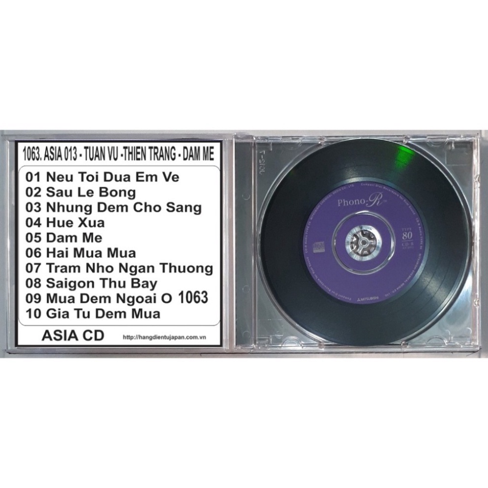 Bộ 8 CD ca sĩ Tuấn Vũ