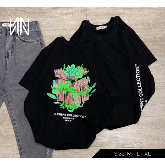 ÁO THUN UNISEX ELEMENT - WOOD