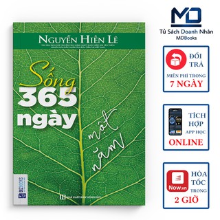 [Mã LT50 giảm 50k đơn 250k] Sách Kỹ Năng - Sống 365 Ngày Một Năm - Đọc Kèm App Online - Bizbooks