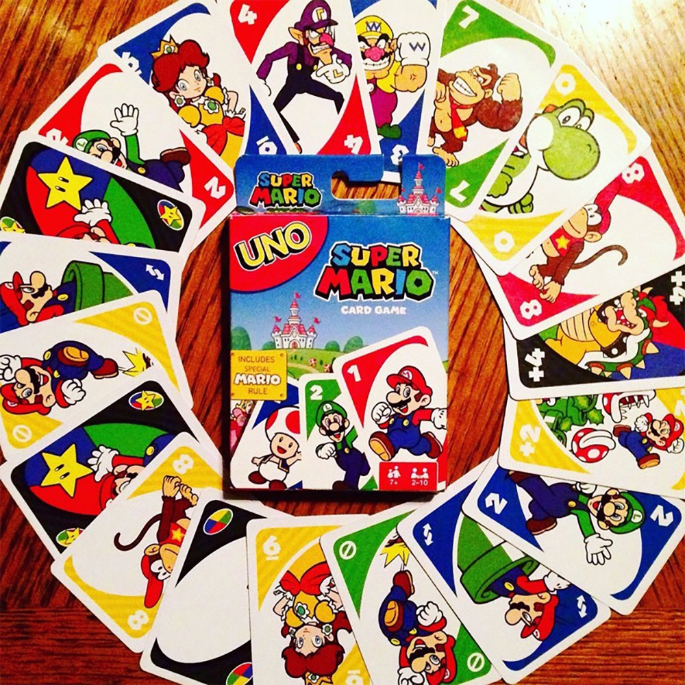 Bộ Bài Uno Super Mario Board Game Độc Đáo Thú Vị UNO17