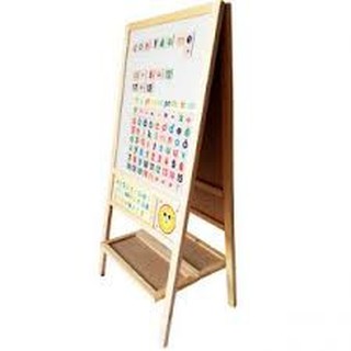 Bảng học thông minh 90*45 hai mặt thông minh, 1 mặt từ tính và 1 mặt viết phấn