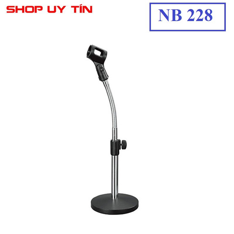 [Mã ELHACE giảm 4% đơn 300K] Chân Micro Để Bàn Microphone Stand NB 228 - Hàng loại tốt