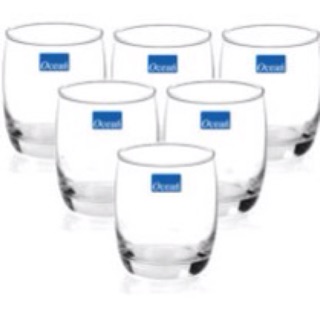 6 ly thủy tinh Ocean Ivory Rock 265ml