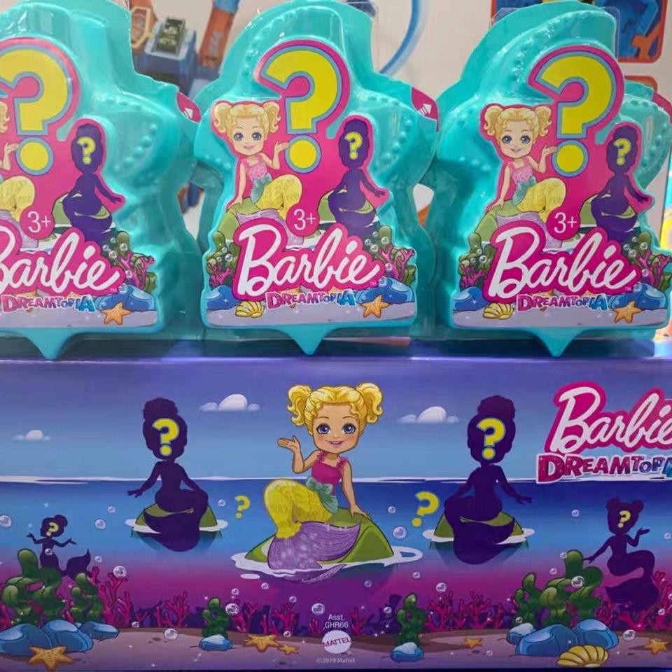 Hộp Đồ Chơi Búp Bê Barbie Hình Nàng Tiên Cá Đáng Yêu