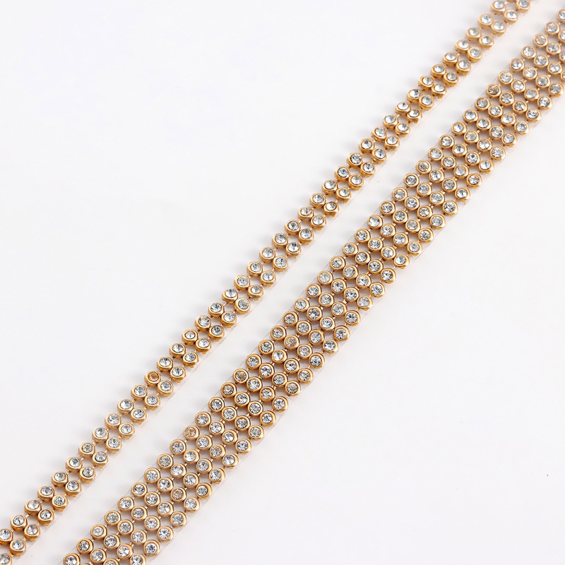 Youyo Đai Xích Đeo Đùi Đính Đá Thanh Lịch Cho Đi Tiệc Bãi Biển Câu Lạc Bộ Rave