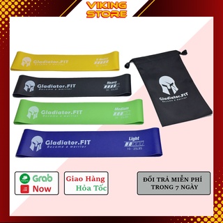 Dây kháng lực tập gym,dây miniband cao su đàn hồi tập mông siêu bền
