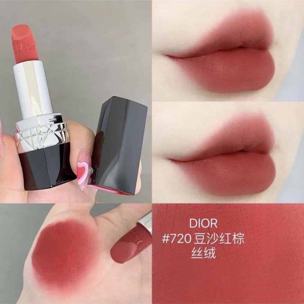 [SALE] Son Dưỡng Dior Addict Lip Glow_Dior Rouge Matte Lipstick Full size 3.5g Đủ Bill Bao Check !