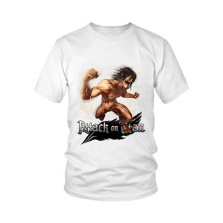 Áo thun in hình Attack On Titan Eren Anime Mẫu 12